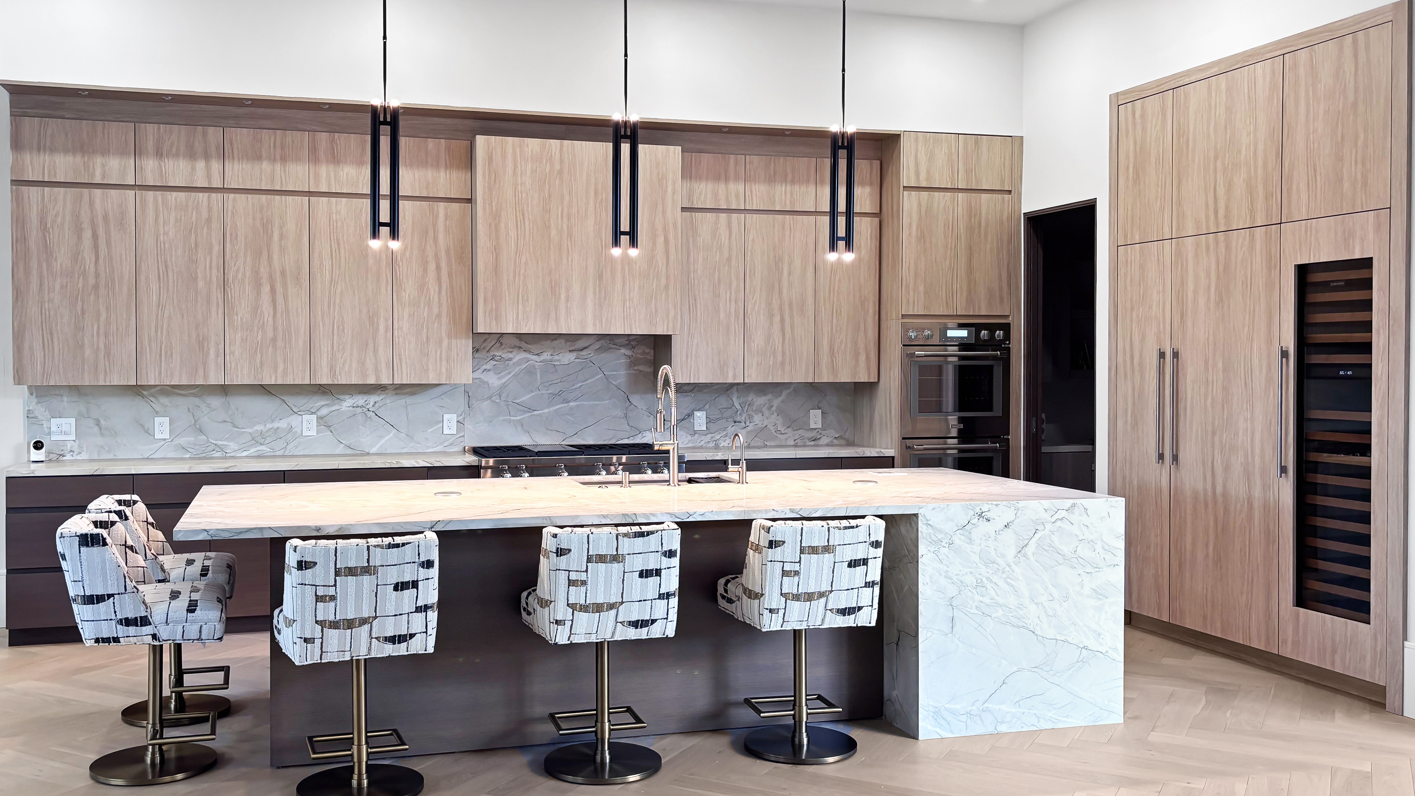 European frameless kitchen by Canary Kitchen & Bath