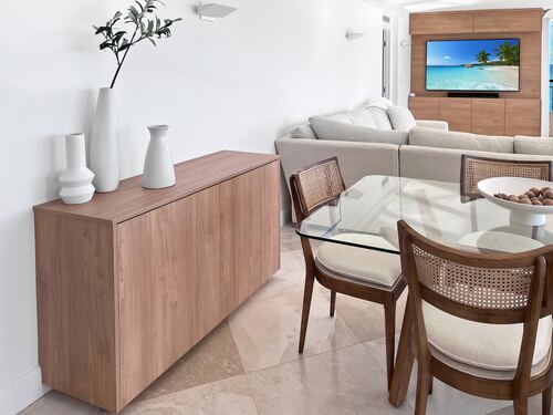 Custom cabinetry and feature joinery