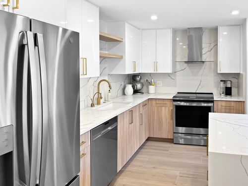Custom kitchen build in South Florida