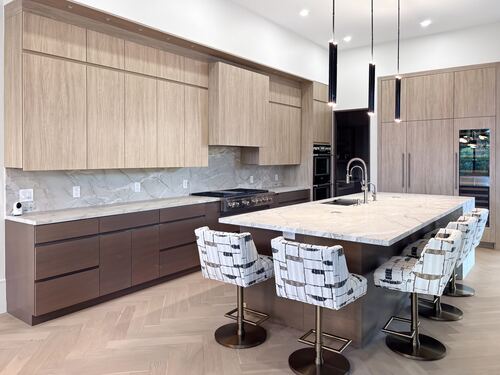 Custom kitchen remodel by Canary Kitchen & Bath