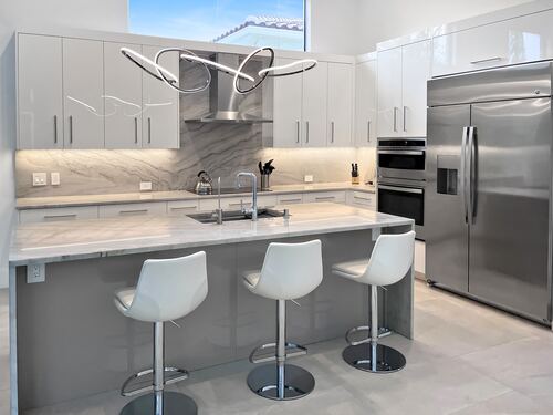 Kitchen remodel with custom cabinetry